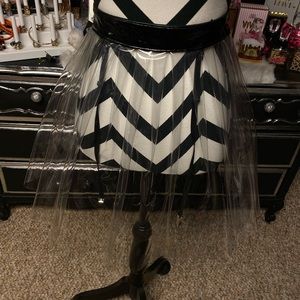 Clear Plastic Skirt